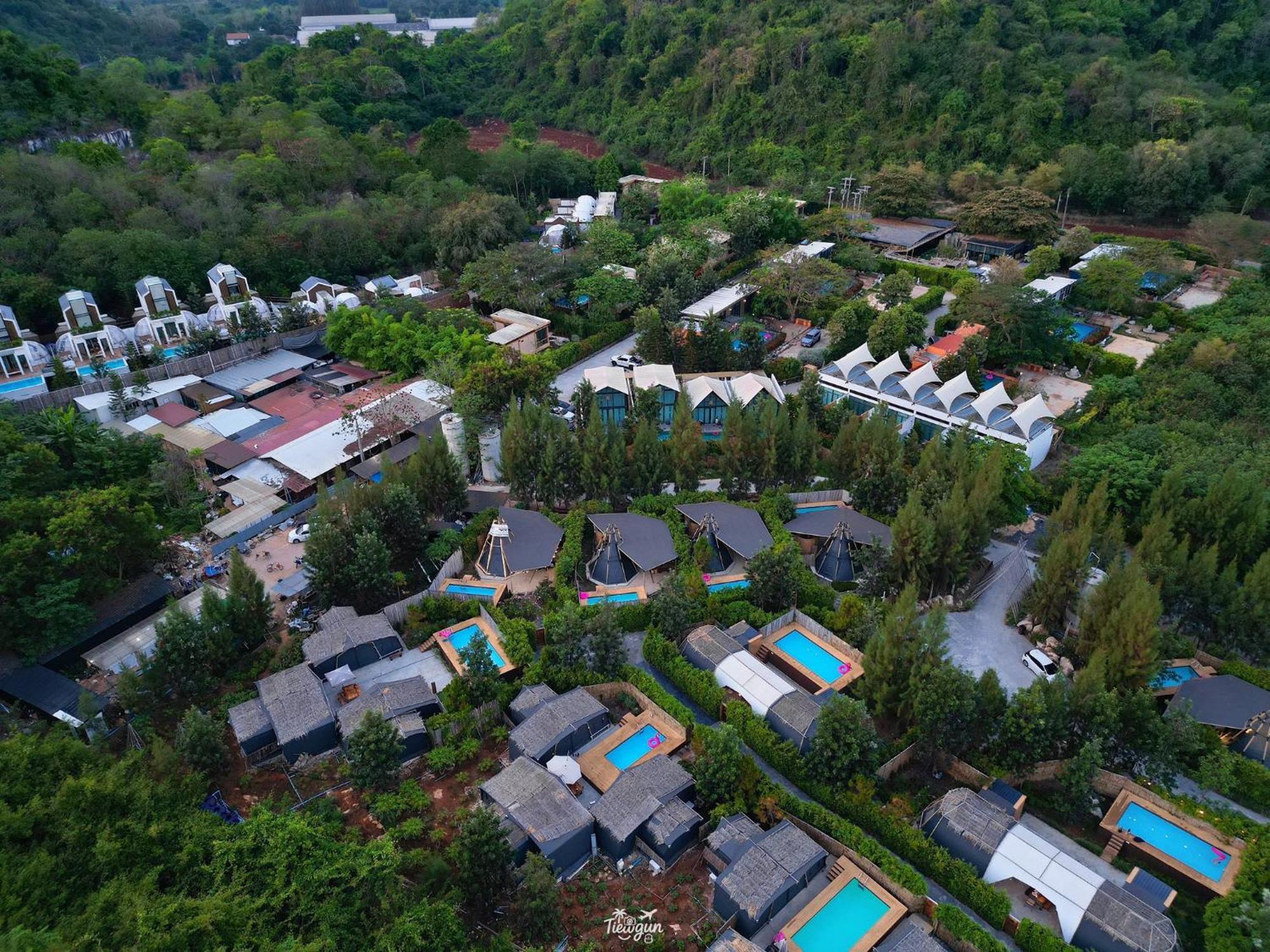 The X10 Nordic Tent And Glamping Pool Villa Khaoyai เขาใหญ่ - Sha Certified Ban Thung Sawang Zewnętrze zdjęcie